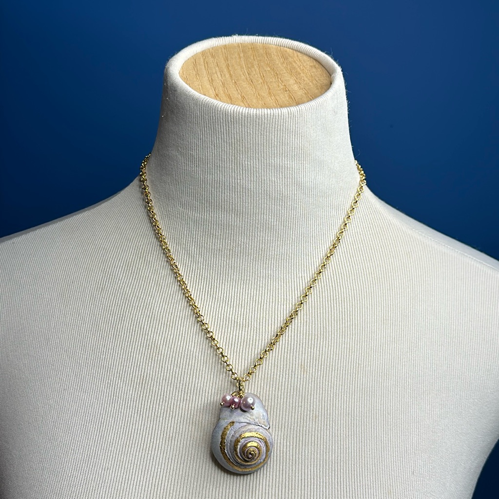 Periwinkle Shell Necklace #19